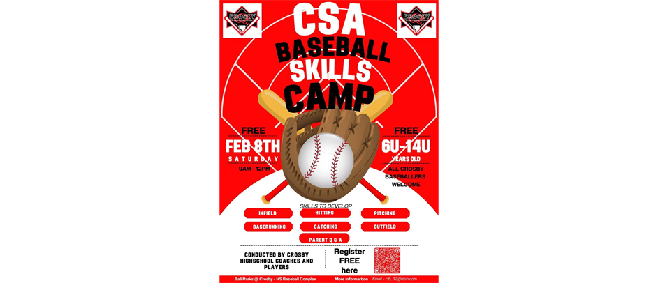 CSA Baseball Skill Camp